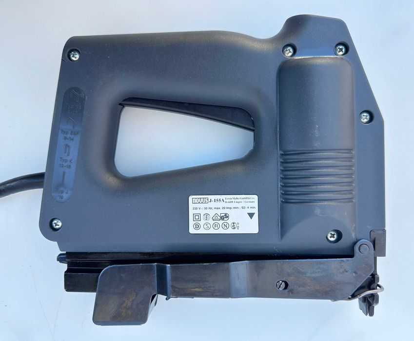 NOVUS J-155A - Електрически такер неразличим от нов!