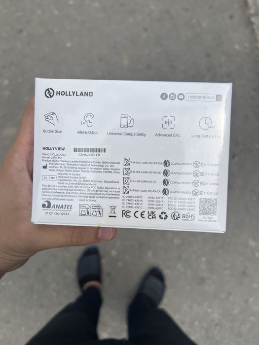 Микрофон Hollyland использовано 1 раз оригинал
