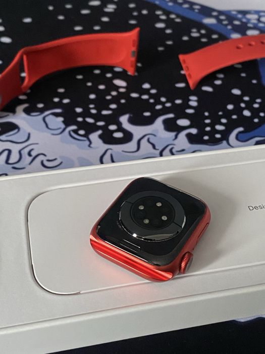 apple watch 6 40mm эпл вотч 6 40мм product red