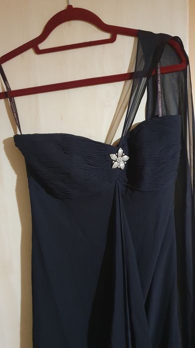 Вечерна, елегантна, дълга рокля, размер S