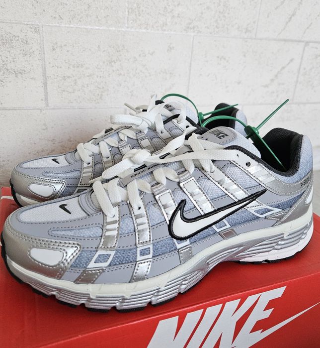 Кроссовки Nike P6000 Metallic Silver Summit White