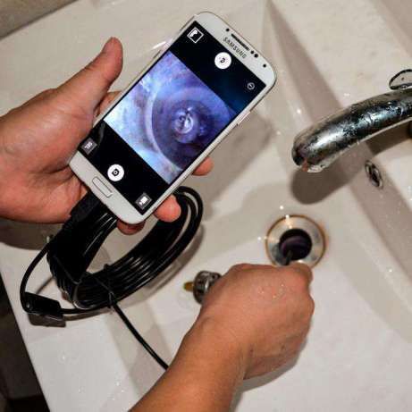 Camera Endoscop iluminare 6 leduri Android PC