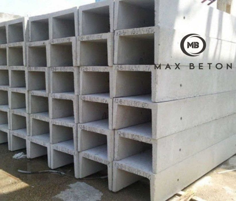 Лотки теплотрасс и плиты перекрытия к ним