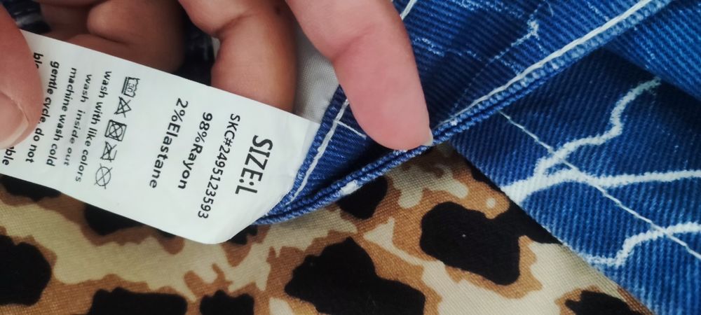 Юбка джинсовая женская