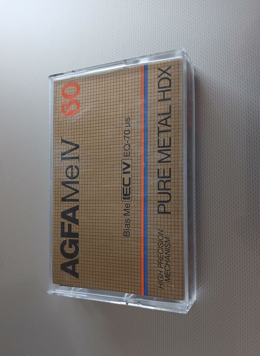 Casetă audio Metal Agfa HDX de 60min