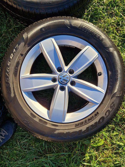 Roți iarnă, jante Al Vw Tiguan "Corvara ", R17, cauciucuri 215 65 17