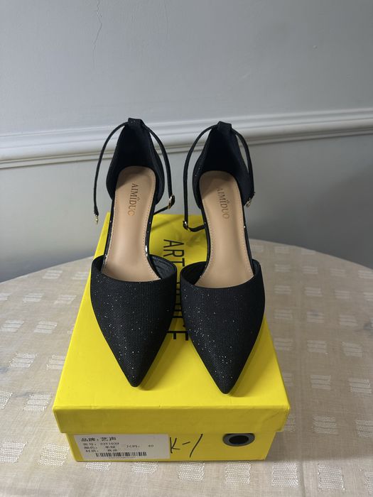 Туфли черный 38размер