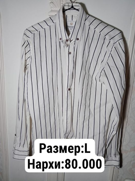 Мужские рубашки Erkaklar un oq koylak