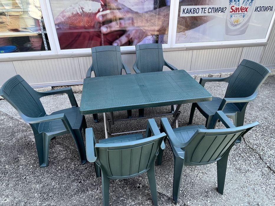 Столове градински, комплекти,  столове, стол, пластмасов, маса