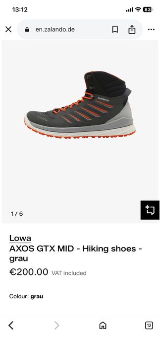 Ghete Lowa Axos GTX marimea 42