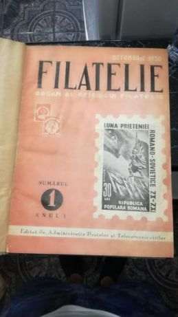 Carte timbre FILATELIE 1950 numarul 1 publicat