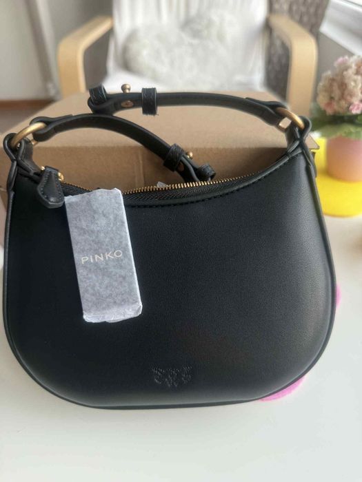 Кожена чанта Pinko