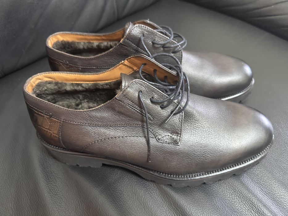 Pantofi Mario Ferretti imblaniti