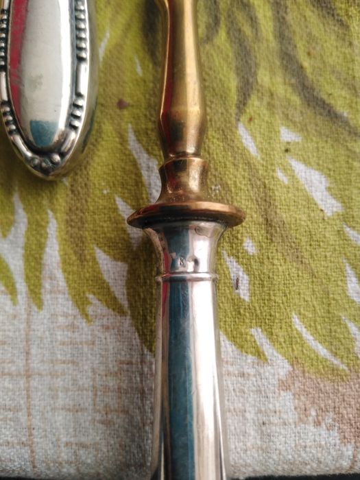 Комплект сребърни прибори 19 век