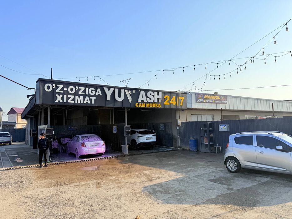 Tayyor ishlab turgan avtomoyka sotiladi