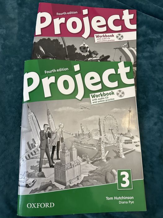 Project 3  / Project 4 WorkBook 4th Edition. Книги по англ. языку.