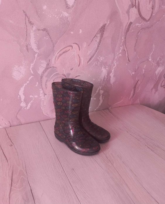 Сапоги резиновые, детские.