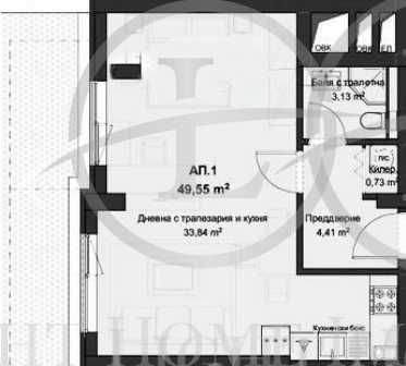 Продава се Едностаен апартамент в Пловдив, Кючук Париж - 57 кв.м за 779 €/кв.м - Снимка #2