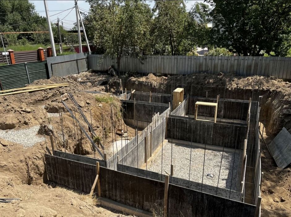 Фундамент бетон құямыз