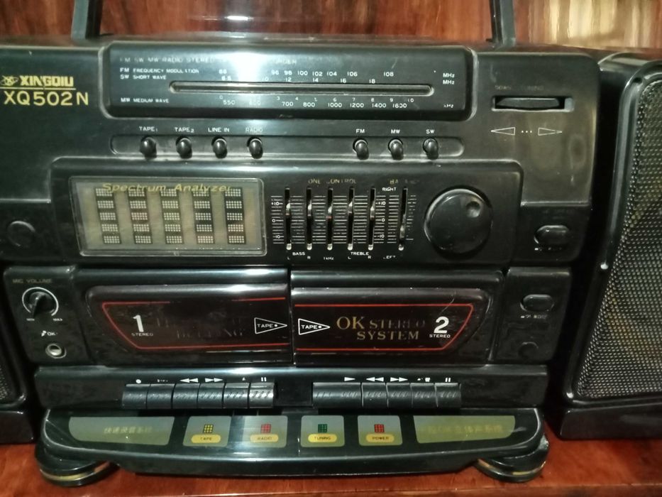 Магнитофон 2х кассетный