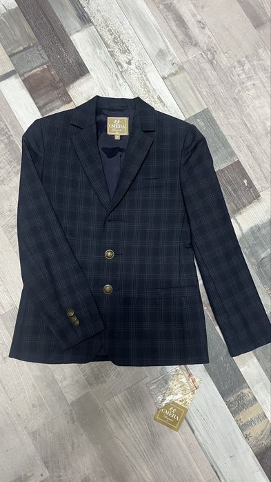 Пиджак темно синий новый