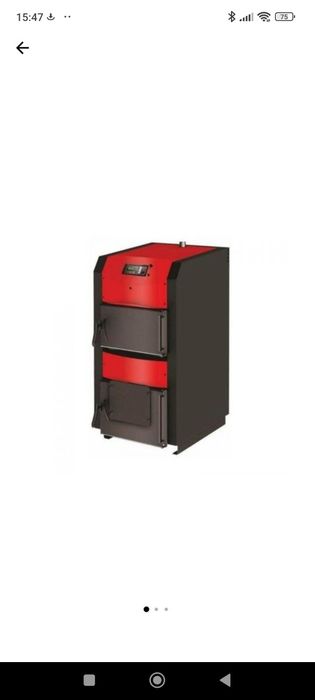 Centrala 30kw cu ventilator pe lemne, carbuni , peleti  si boabe de porumb
