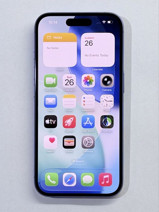 iPhone 16 Ultramarine 90% battery