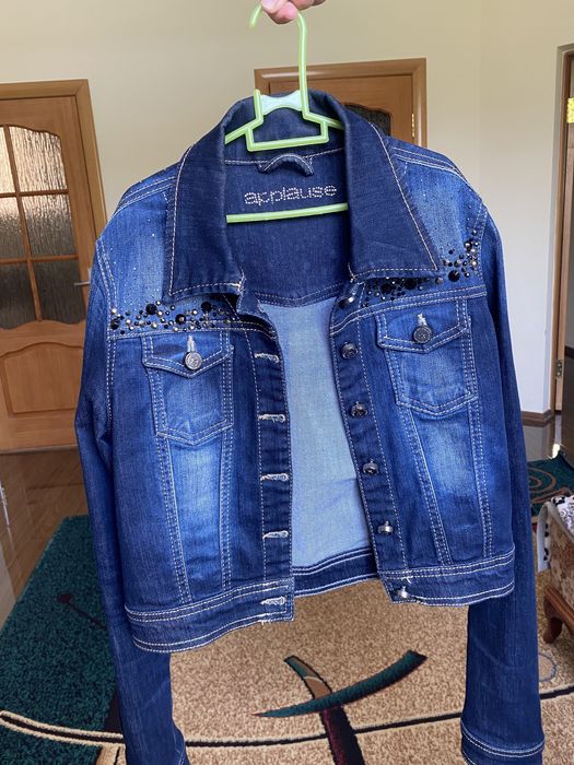 Модная Джинсовая куртка