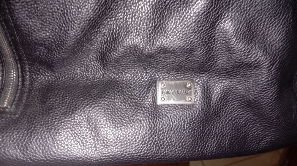 Чистая кожа черная сумка