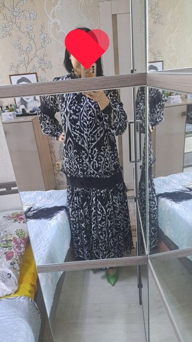 Шифоновое платье