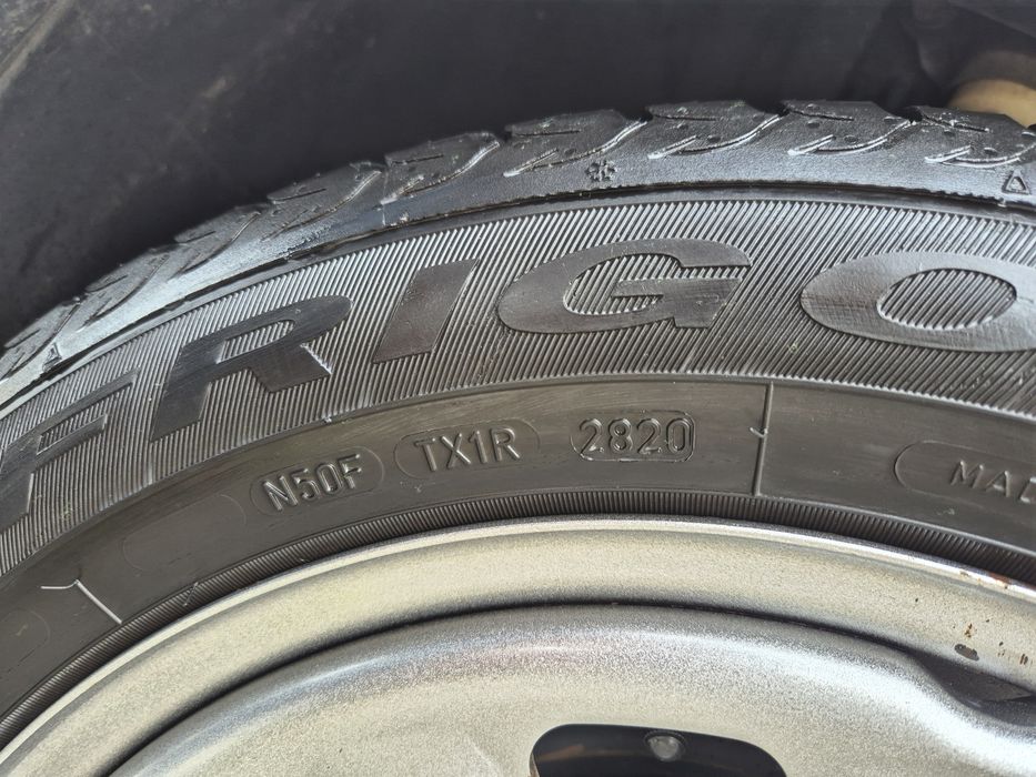 Jante hibrid alcar otel Silver 6/16 5x112 ET43 anvelope iarna