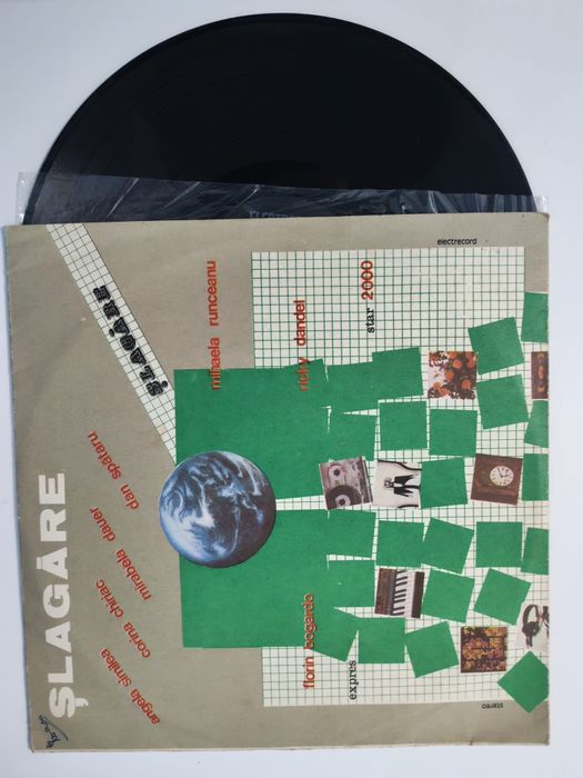 Vinil muzica ușoară românească disc pickup multiple titluri