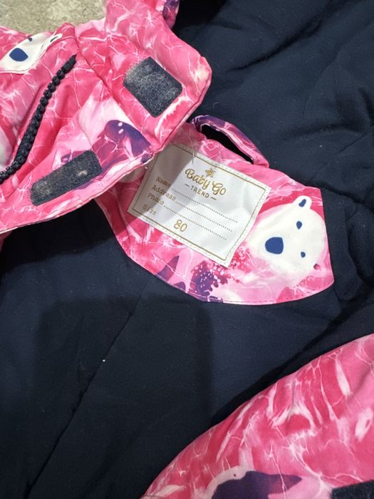 Продам зимний комбинезон для девочек