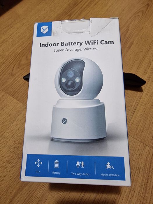OFERTA! Vând camere supraveghere interior Wi Fi bateria internă nouă