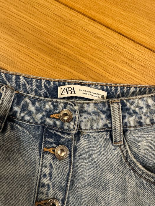 Дънкова пола Zara в размер xs