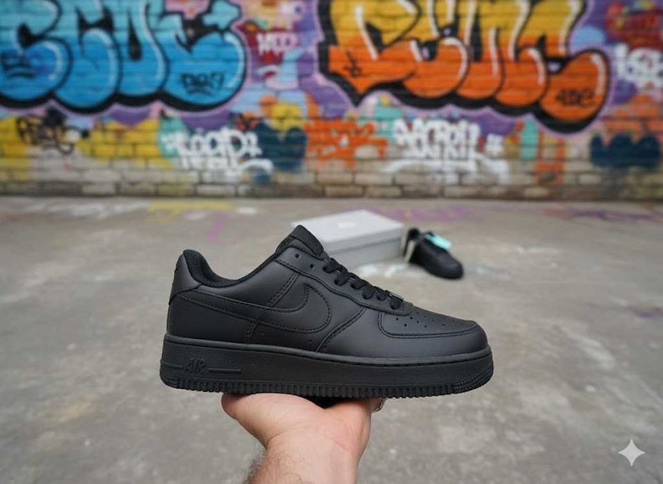 Adidasi Nike Air Force 1 Negru - Marimi 36-45 - Livrare rapida