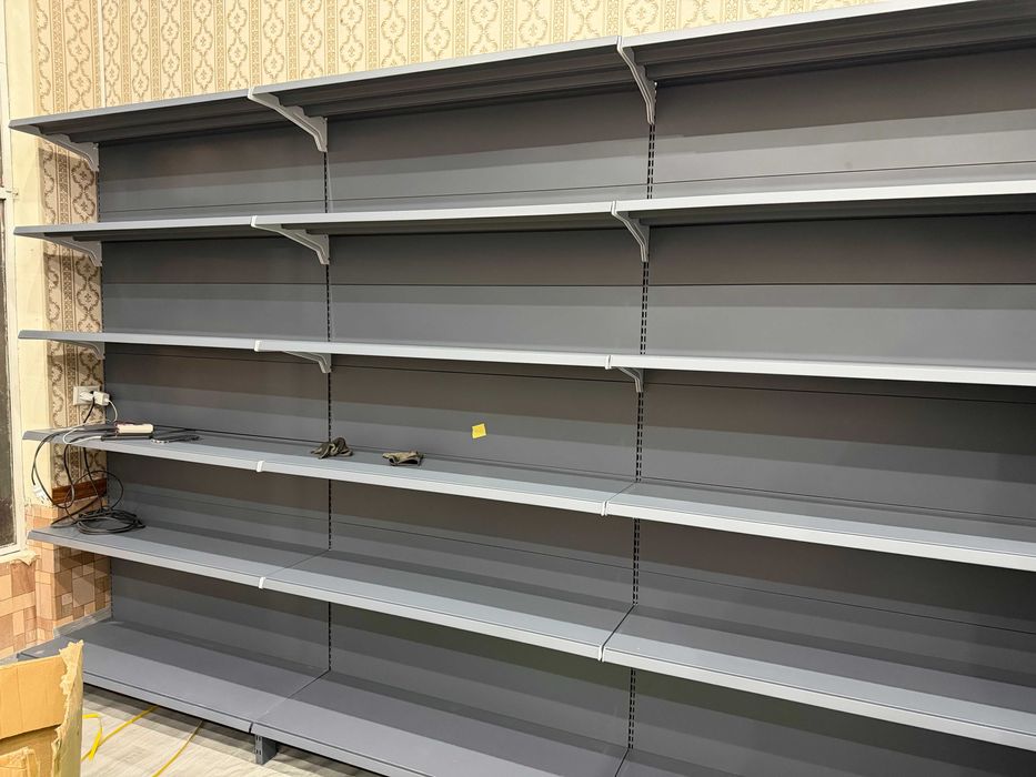 Дўконга темир полка | ТАЙЁРИ БОР | Савдо стеллажлари | Стеллаж | Полка