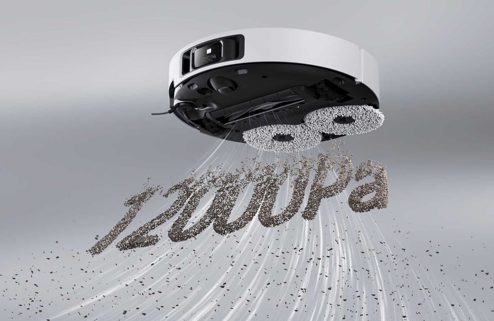 Умный робот пылесос с базой самоочистки Xiaomi Dreame X40 Ultra с ИИ