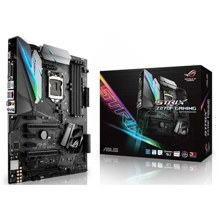 Дъно Дънна платка ASUS ROG Strix Z270F Gaming 1151 DDR4 M.2 OVERCLOCK