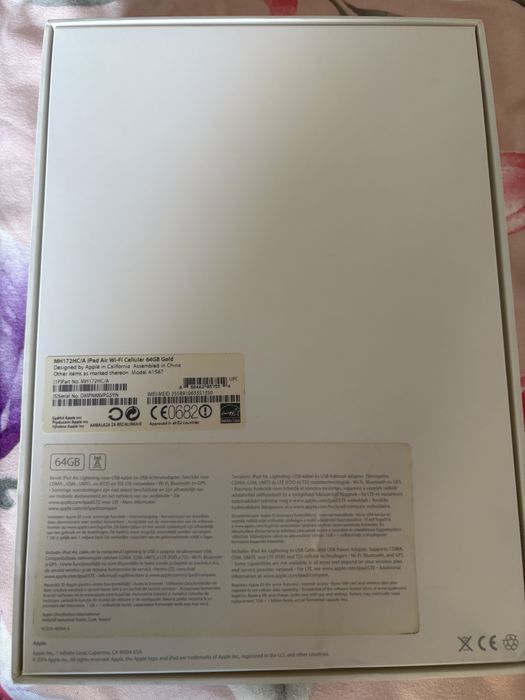 iPad Air Wi Fi Cellular 64Gb Gold A1567