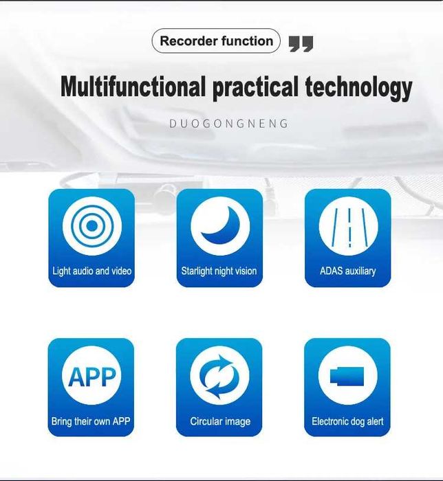 Даш камера с Андроид свързаност SE-172 Dash Board Camera U1 Pro