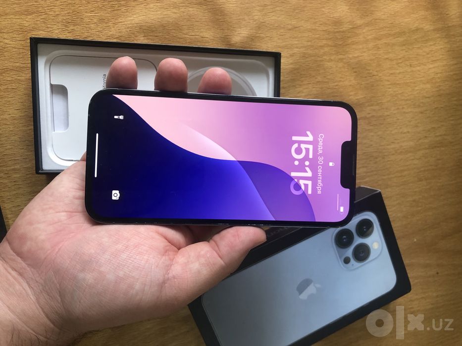 Iphone 13 pro с документ каробка.