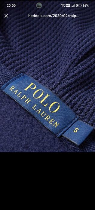 camasa Ralph Lauren barbați navy blue marime S originala cu eticheta