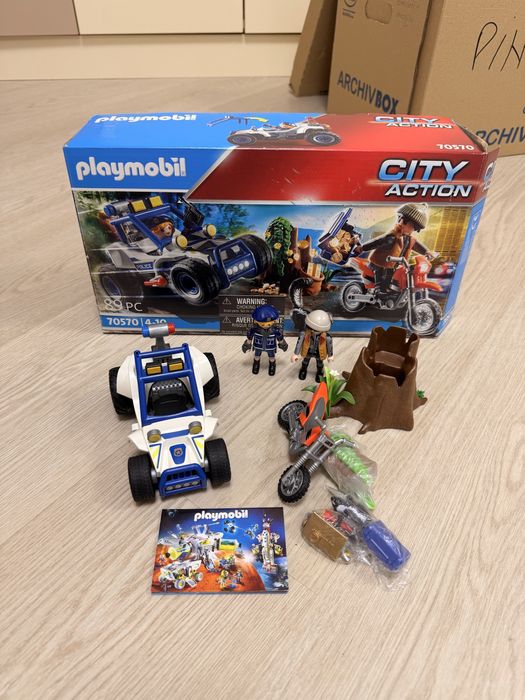 Playmobil Police City Action 70570 - masina + hot