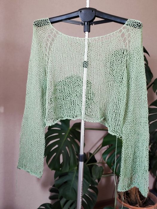 Джемпер сетка из хлопка