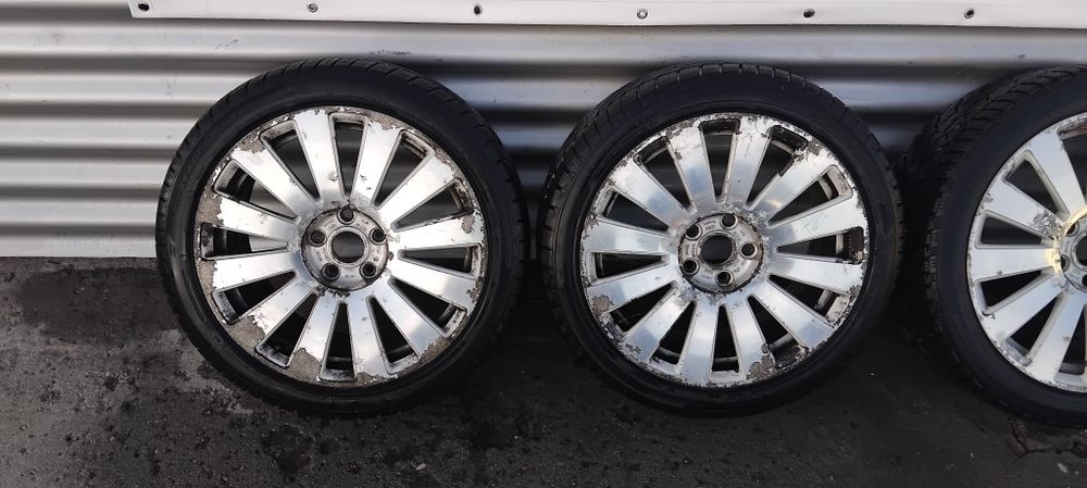 18" джанти Audi 5x112 et48 8J с зимни гуми