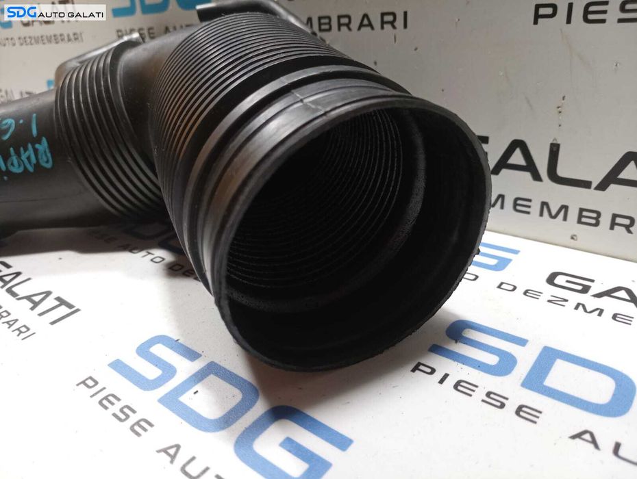 Furtun Conducta Tub Tubulatura Admisie Aer Turbo Turbina Turbosuflanta Volkswagen Polo 6R 1.6 TDI CAY 2009 - 2017 Cod 6R0129654 6R0129654C [M4026]