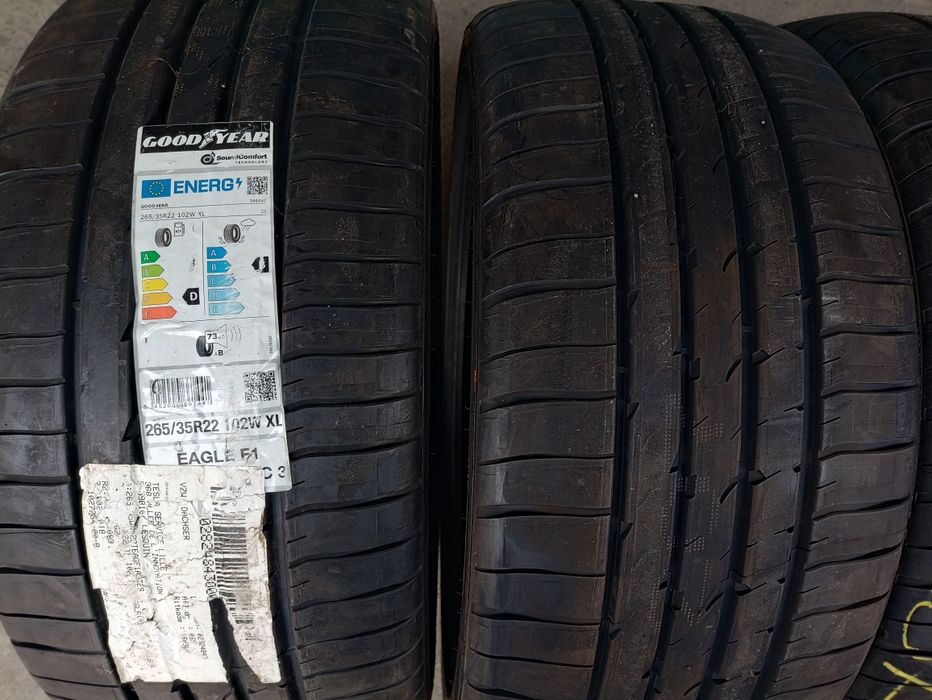 4 anvelope de vara NOI Goodyear 265/35 R22 dot 3122