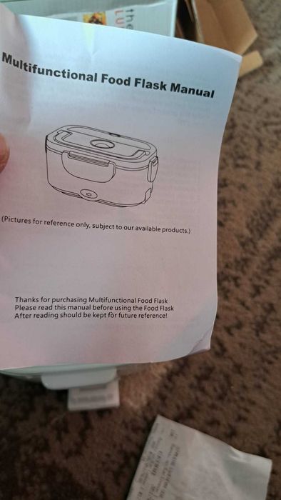 Електрическа термо кутия за храна 220V захранване