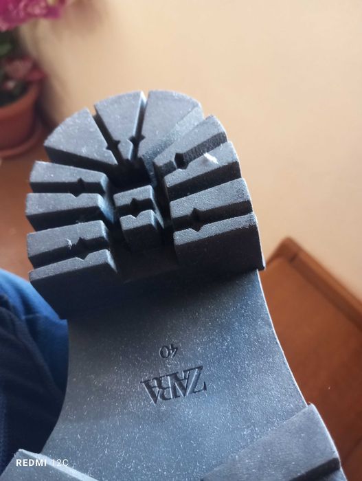 Cizme piele dama  Zara 40